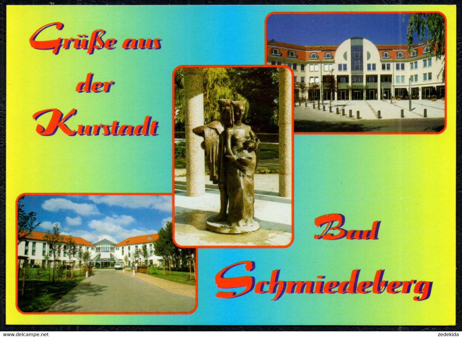 G0962 - TOP Bad Schmiedeberg - Bild Und Heimat Reichenbach Qualitätskarte - Bad Schmiedeberg