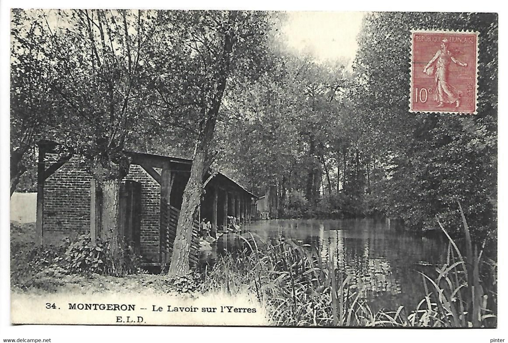 MONTGERON - Le Lavoir Sur L'Yerres - Montgeron