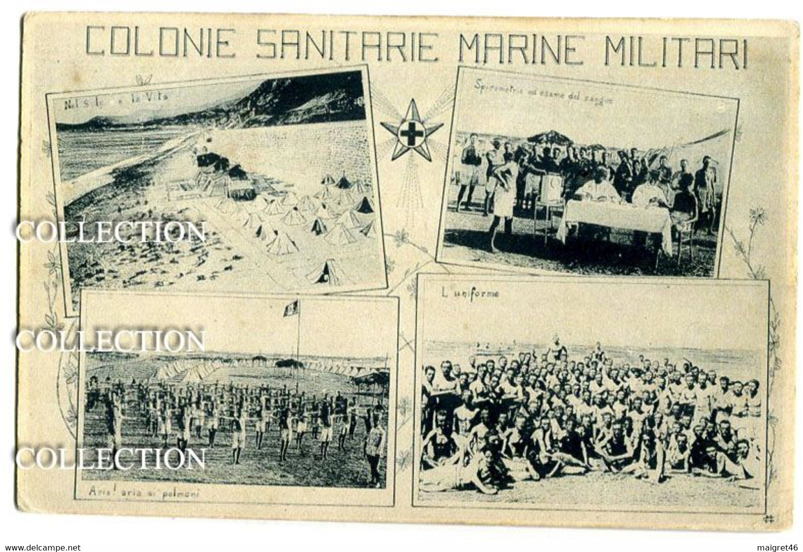 COLONIE SANITARIE MARINE MILITARI - Matériel