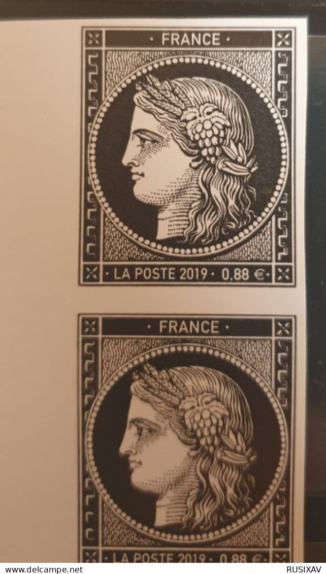 France 2019 Bande De 3 Timbres 5305 Cérès 0,88 € - CERES 170 ANS DU 1ER TIMBRE FRANCAIS - - 2011-2020