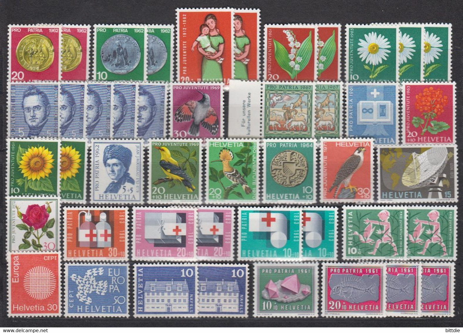 CH-Lot , Frankaturware , **/*/(*)  (7941) - Vrac (max 999 Timbres)