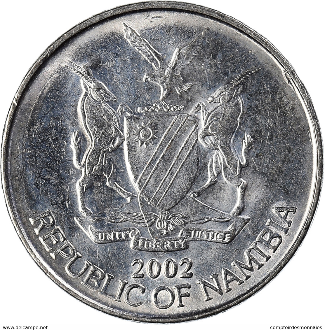 Monnaie, Namibie, 5 Cents, 2002 - Namibië