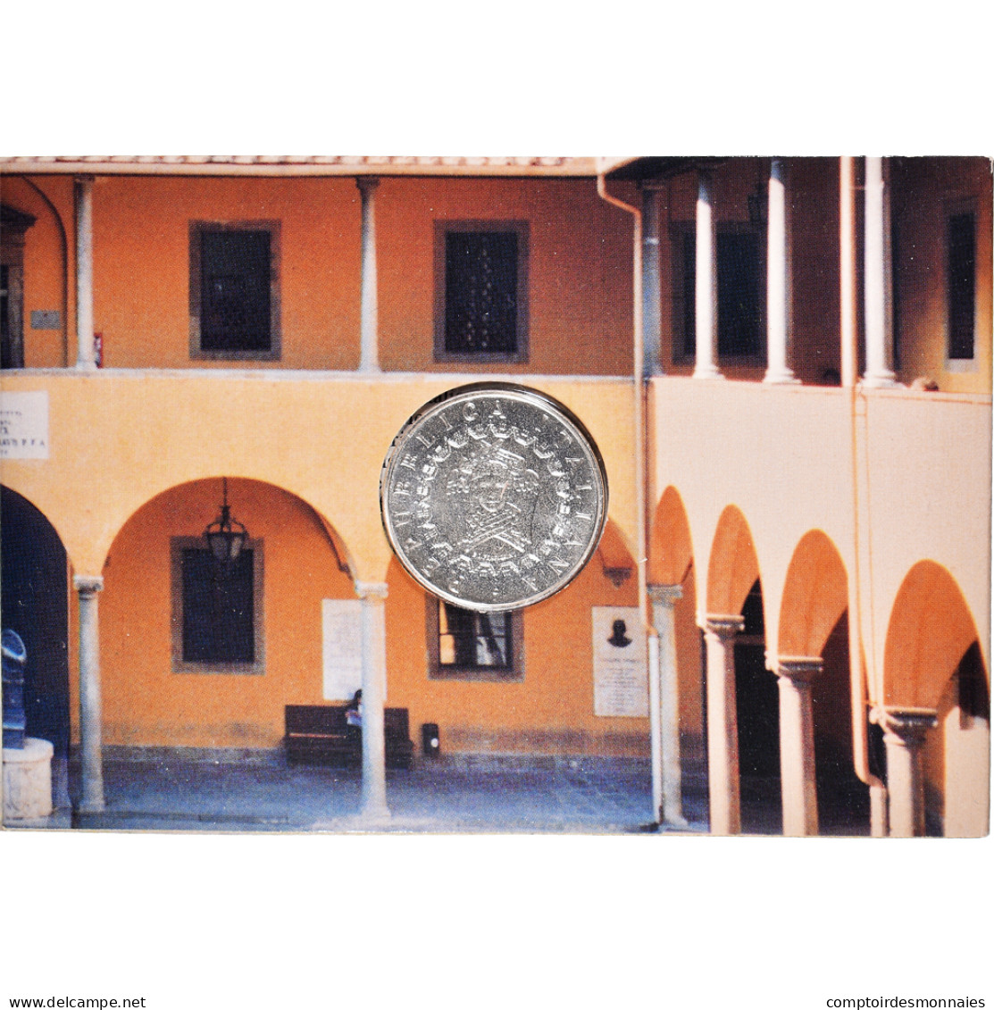 Monnaie, Italie, Université De Pise, 5000 Lire, 1993, BU, FDC, Argent, KM:170 - Commémoratives