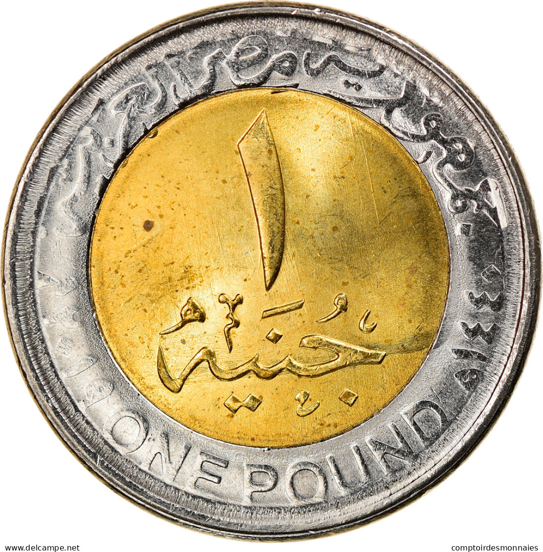 Monnaie, Égypte, Réseau Routier National, Pound, 2019, SPL, Bi-Metallic - Egypt