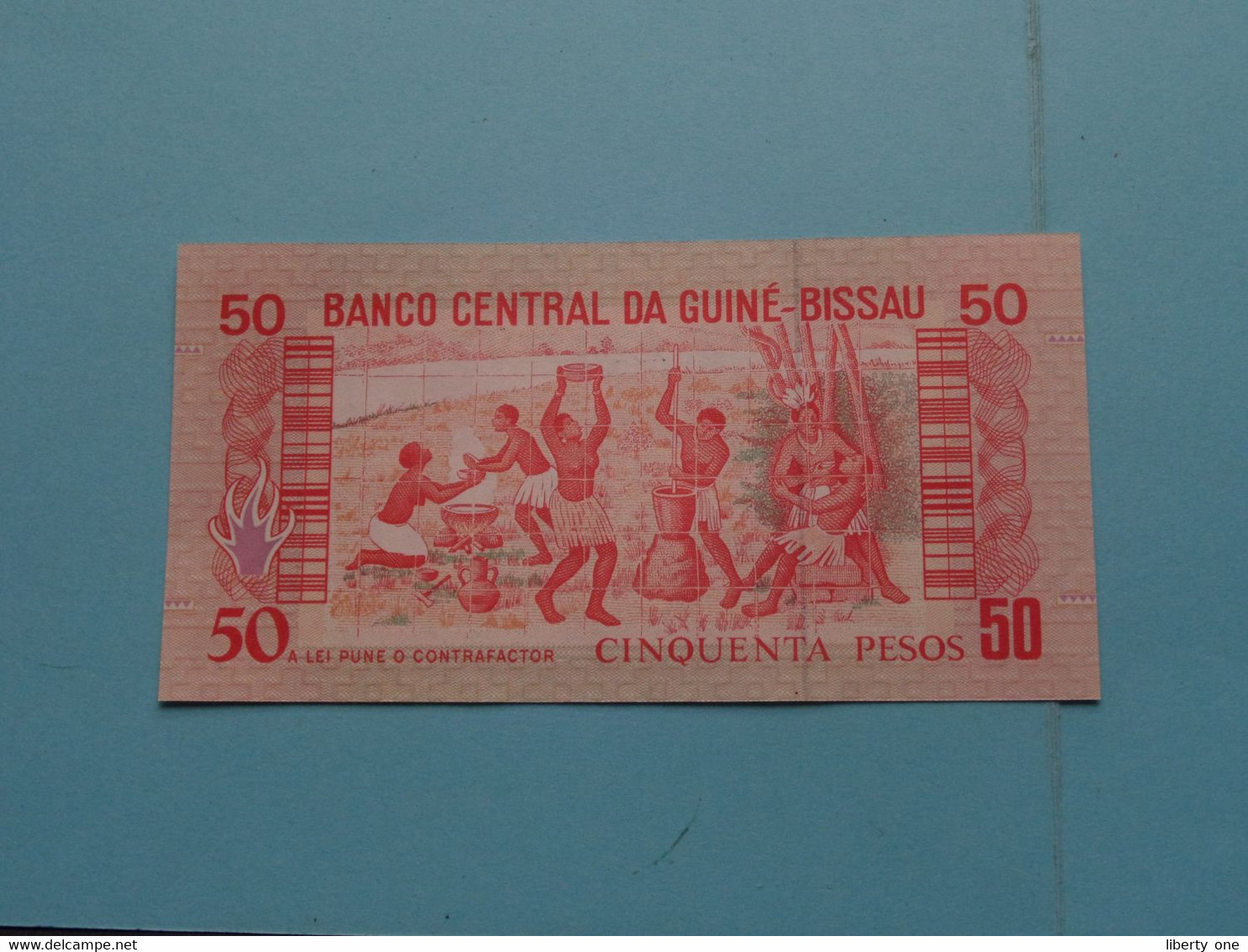 50 Pesos (1990) Banco Central Da Guiné-Bissau ( For Grade, Please See Photo ) UNC ! - Guinea-Bissau