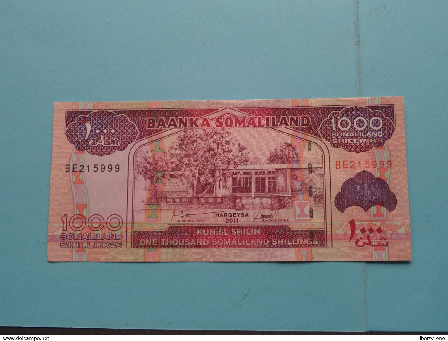 1000 Shillings ( 2011 ) Somaliland ( For Grade, Please See Photo ) UNC ! - Somalie