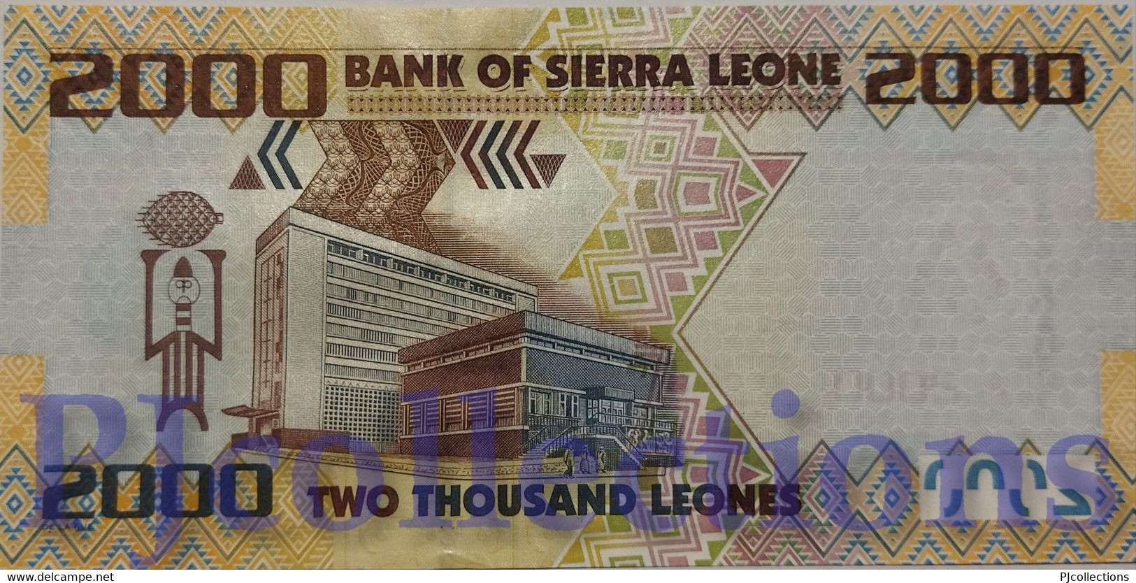 SIERRA LEONE 2000 LEONES 2010 PICK 31a UNC - Sierra Leone