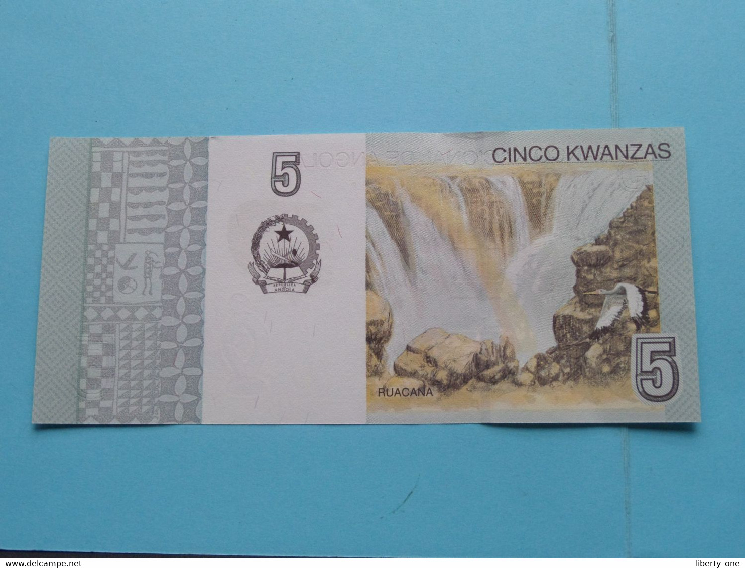 5 Cinco KWANZAS () 2012 - Banco Nacional De ANGOLA ( Voir / See > Scans ) UNC ! - Angola