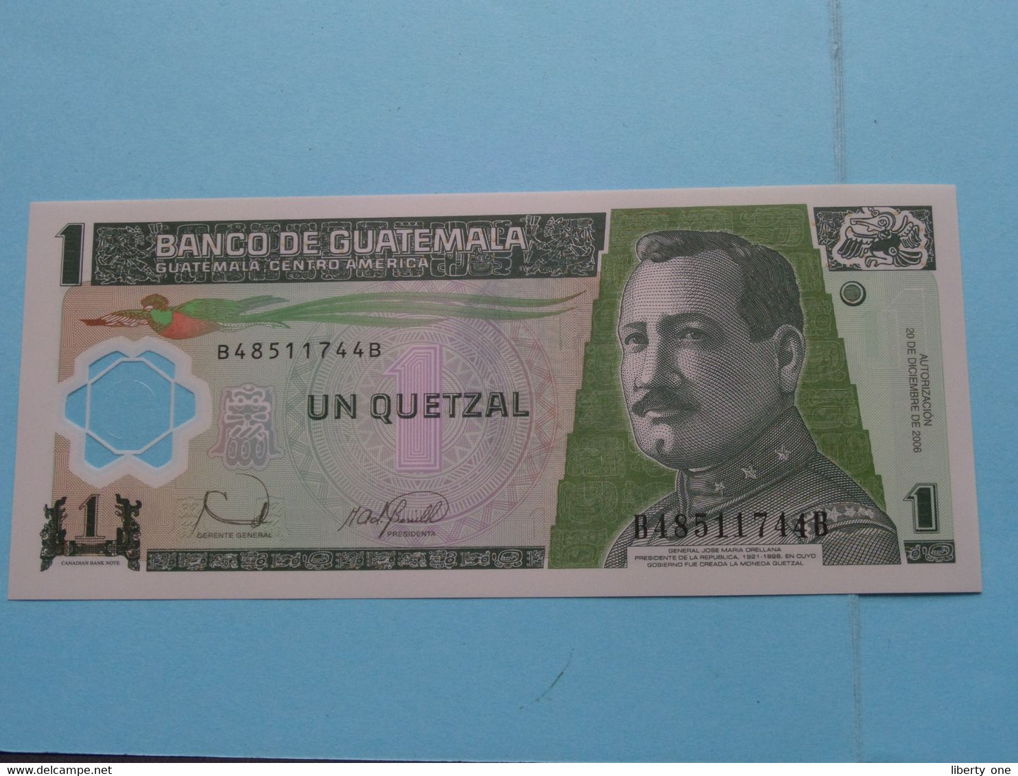 1 Un Quetzal (2006) Guatemala ( Voir / See > Scans ) UNC ! - Guatemala