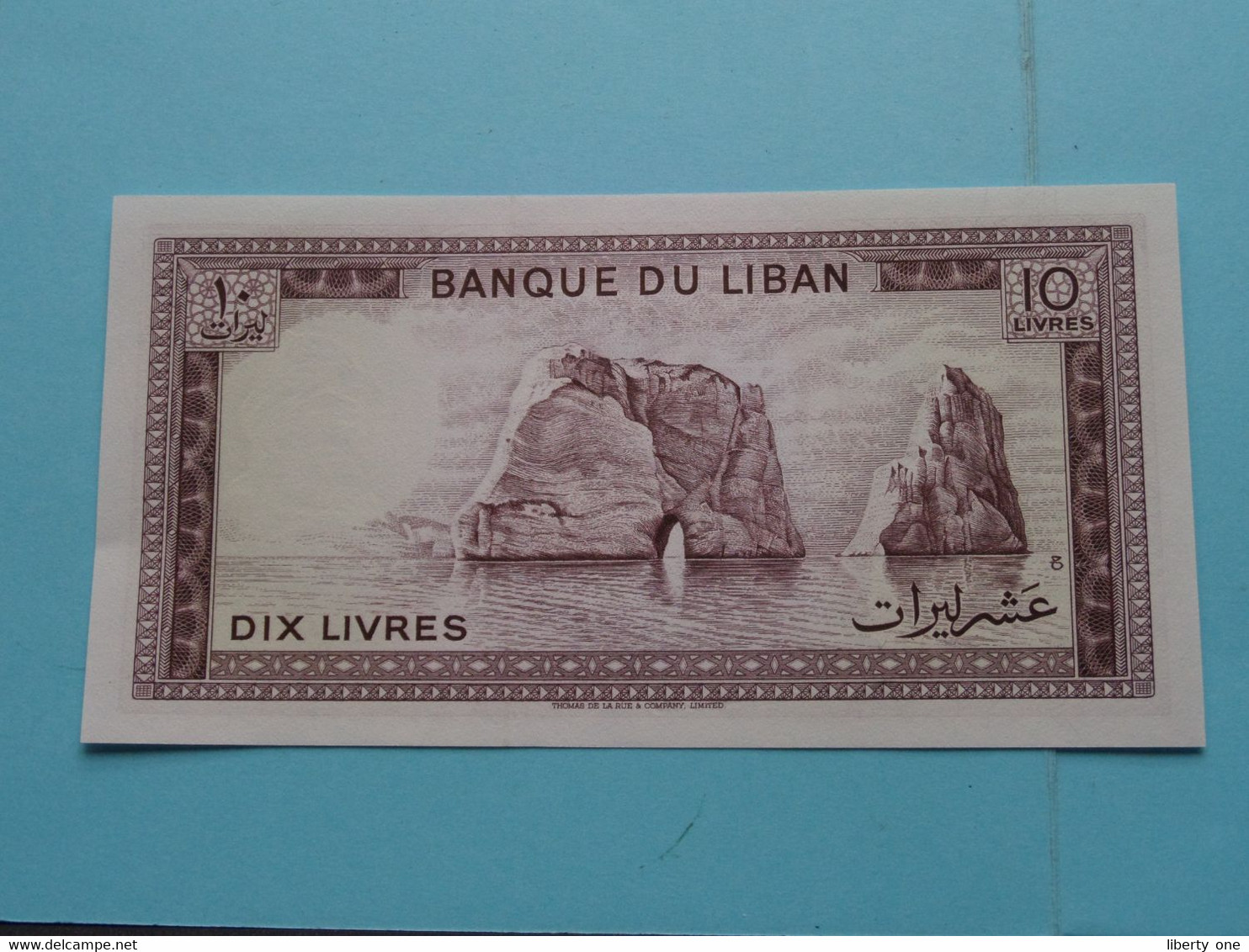 10 Dix LIVRES () Banque Du LIBAN ( For Grade See SCANS ) UNC ! - Líbano