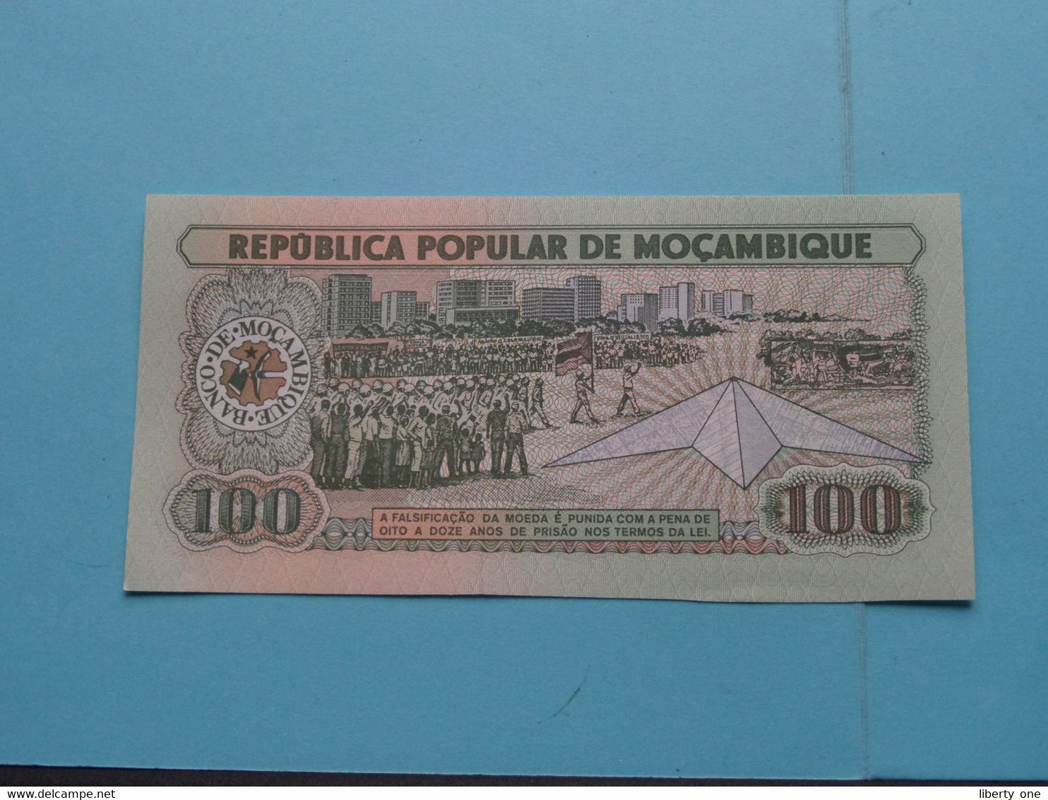 100 Meticais (1989) Mocambique ( For Grade See SCANS ) UNC ! - Moçambique