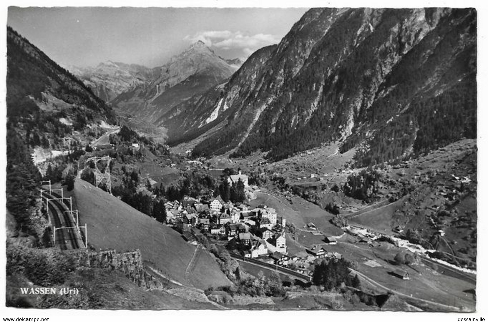 SUISSE WASSEN - Vue Générale - Wassen