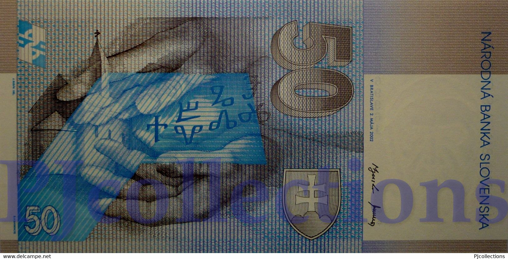 SLOVAKIA 50 KORUN 2002 PICK 21d UNC - Slovakia