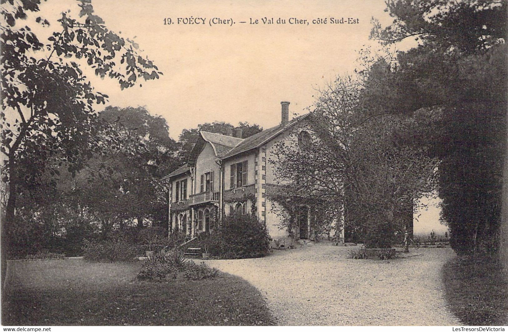 CPA - FRANCE - 18 - FOECY - La Val Du Cher - Côté Sud Est - Sonstige & Ohne Zuordnung
