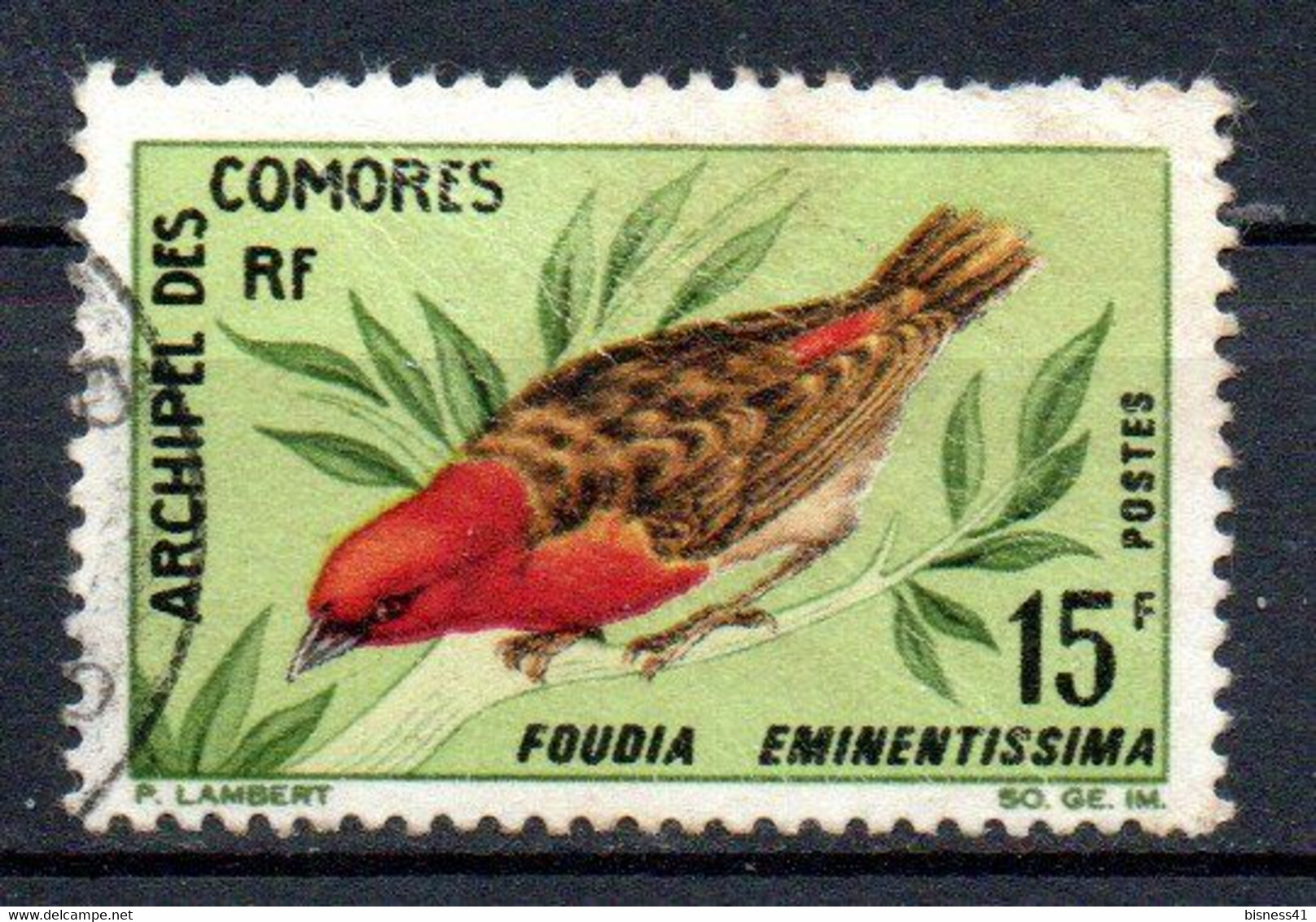 Col32 Colonie Comores N° 43 Oblitéré  Cote : 7,00 € - Used Stamps