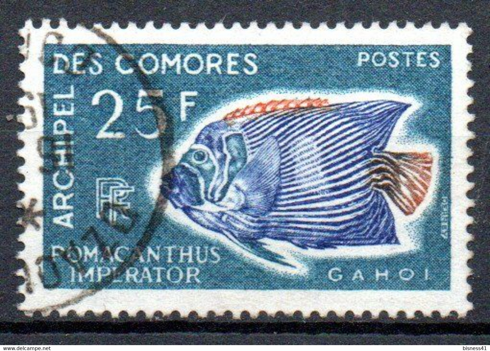 Col32 Colonie Comores N° 48 Oblitéré  Cote : 5,00 € - Used Stamps