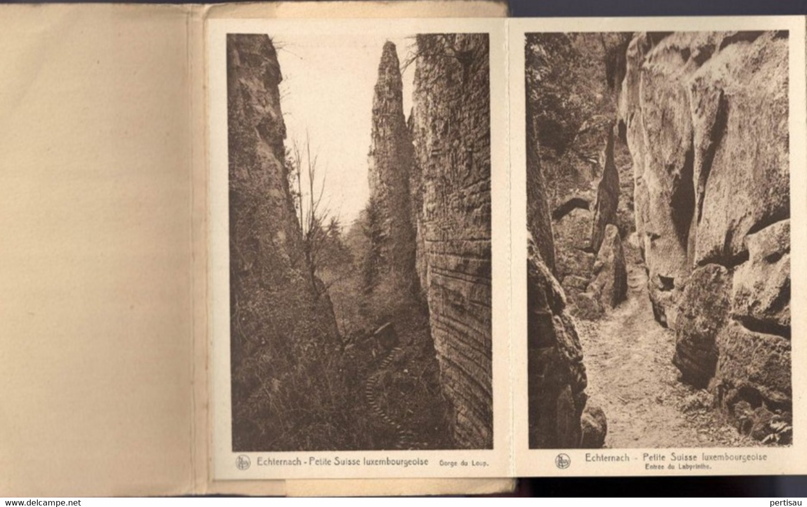 10 Kaarten Natuurwonderen Petite Suisse Regio Echternach - Muellerthal