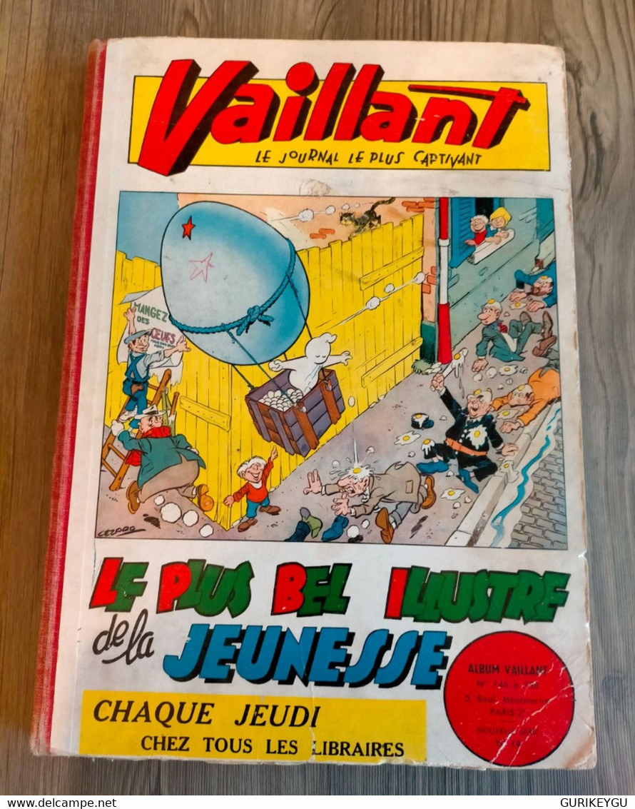 Album VAILLANT N° 14 N 746.747.748.749.750.751.752.753.754.755.756.757.758 /1959  Les Pionniers De L'espérance WANGO PIF - Pif & Hercule