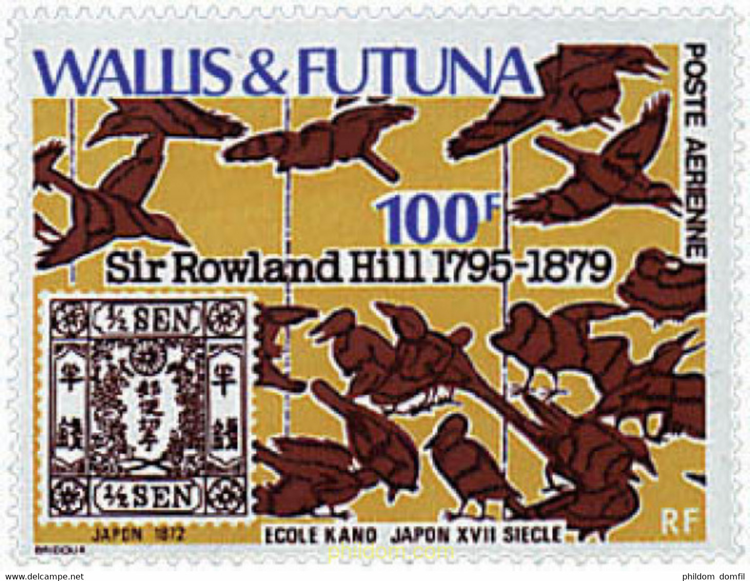 692052 MNH WALLIS Y FUTUNA 1979 CENTENARIO DE LA MUERTE DE SIR ROWLAND HILL - Usati