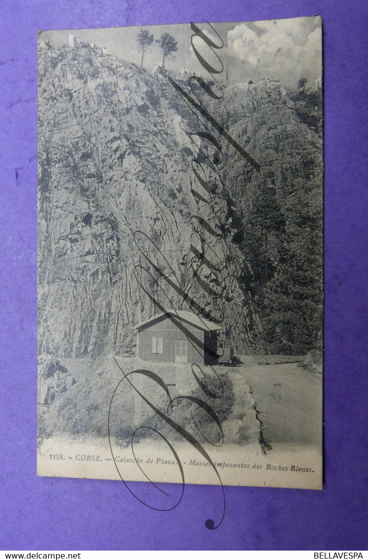 Corse Du Sud Calanche De Piana. Masses Roches Bleues. 1935 - Sonstige & Ohne Zuordnung