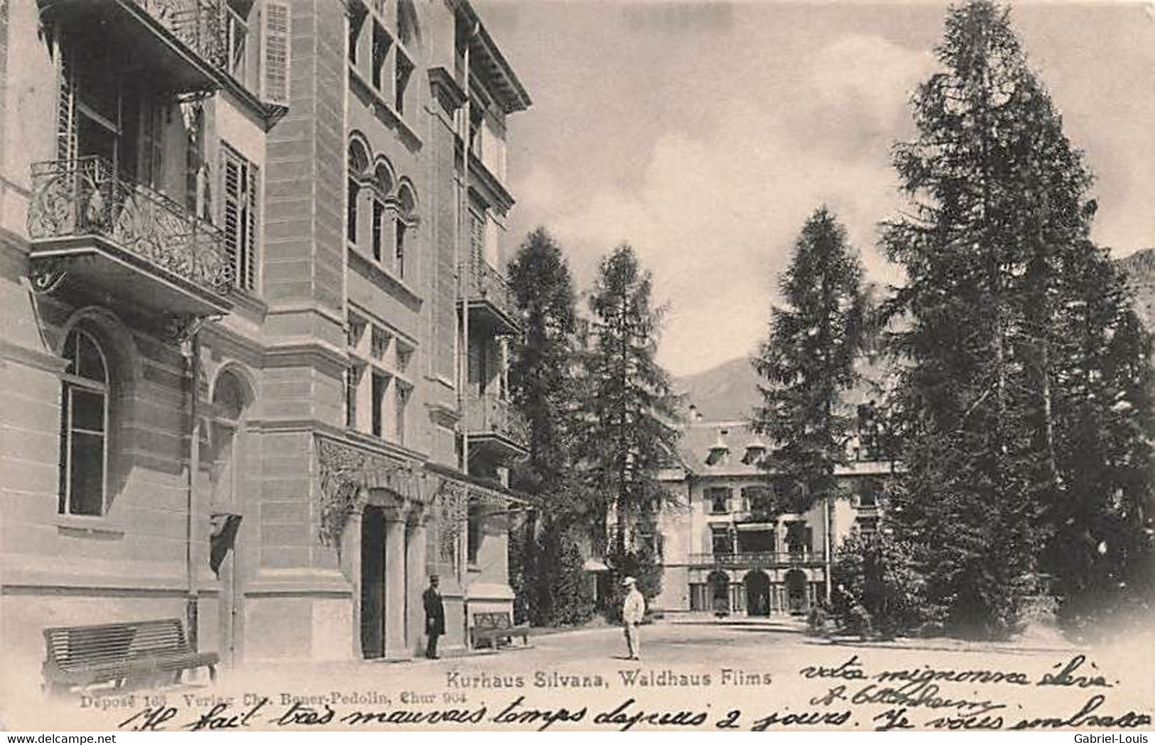 Kurhaus Silvana Waldhaus Flims 1904 - Flims