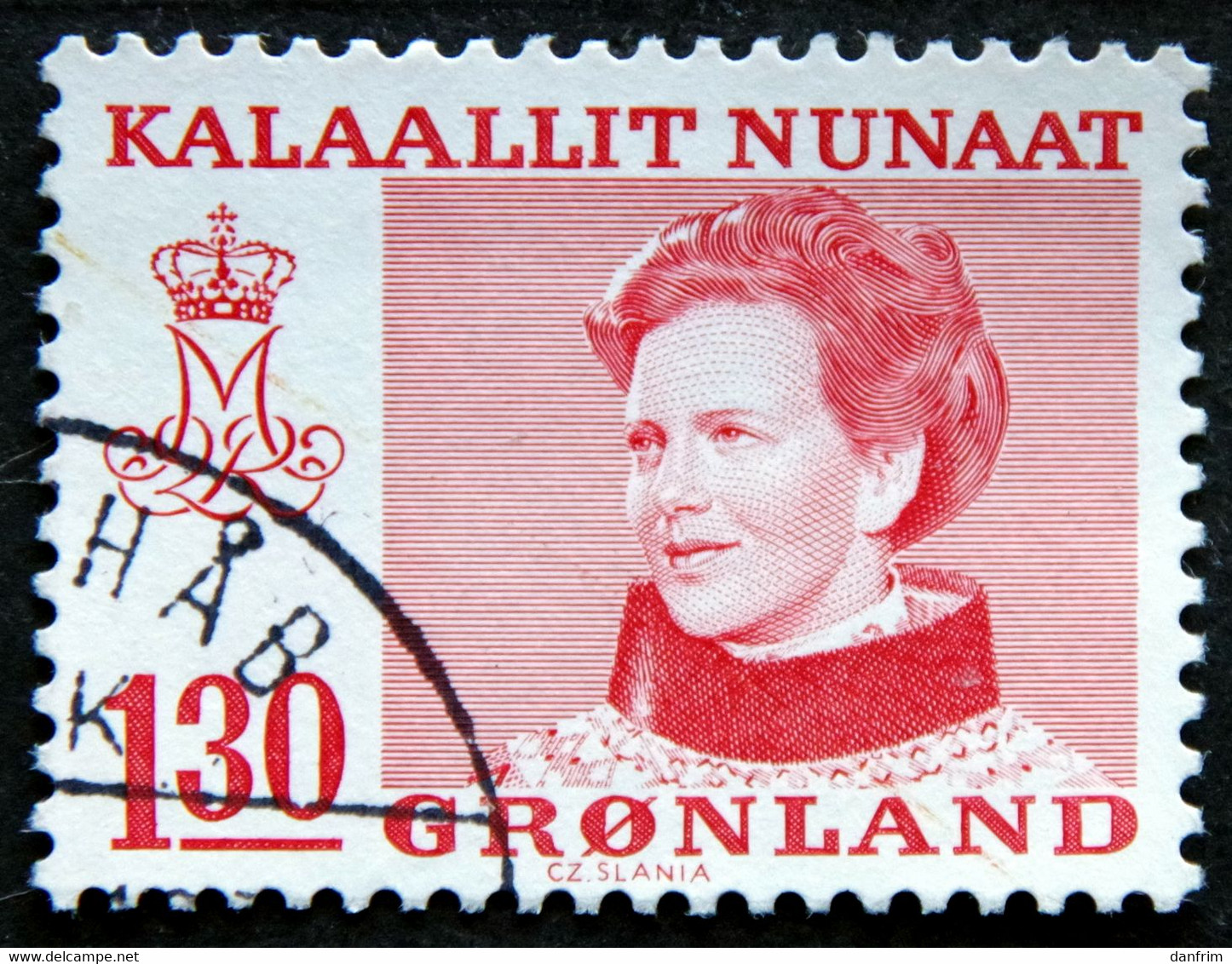 Greenland   1979. Queen Margrethe II MiNr.113 ( Lot H 854 ) - Usados
