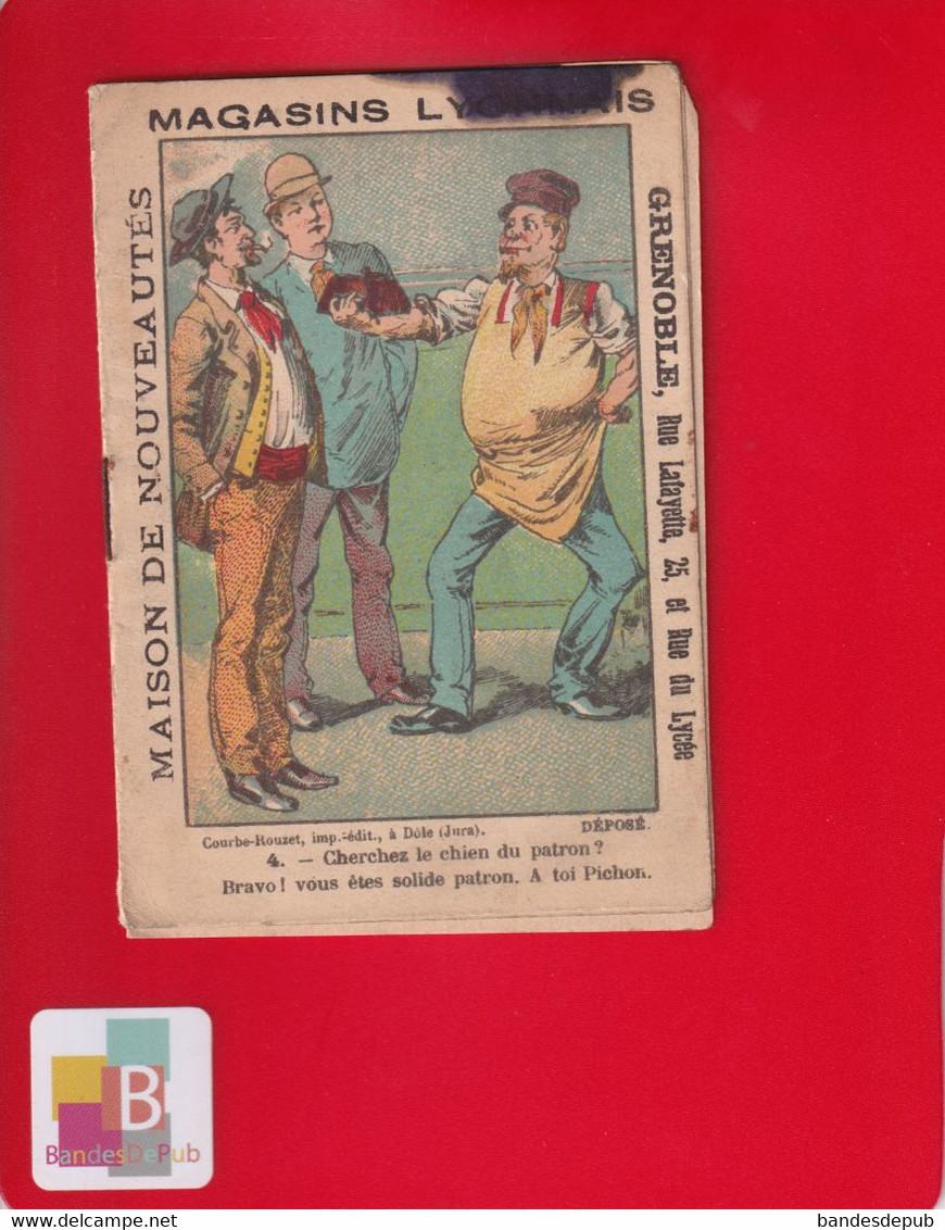 Paris Magasins Lyonnais LEVY  Carnet Chromo Calendrier 1890 Courbe Rouzet Horaires Trains  Tramways Omnibus - Europe