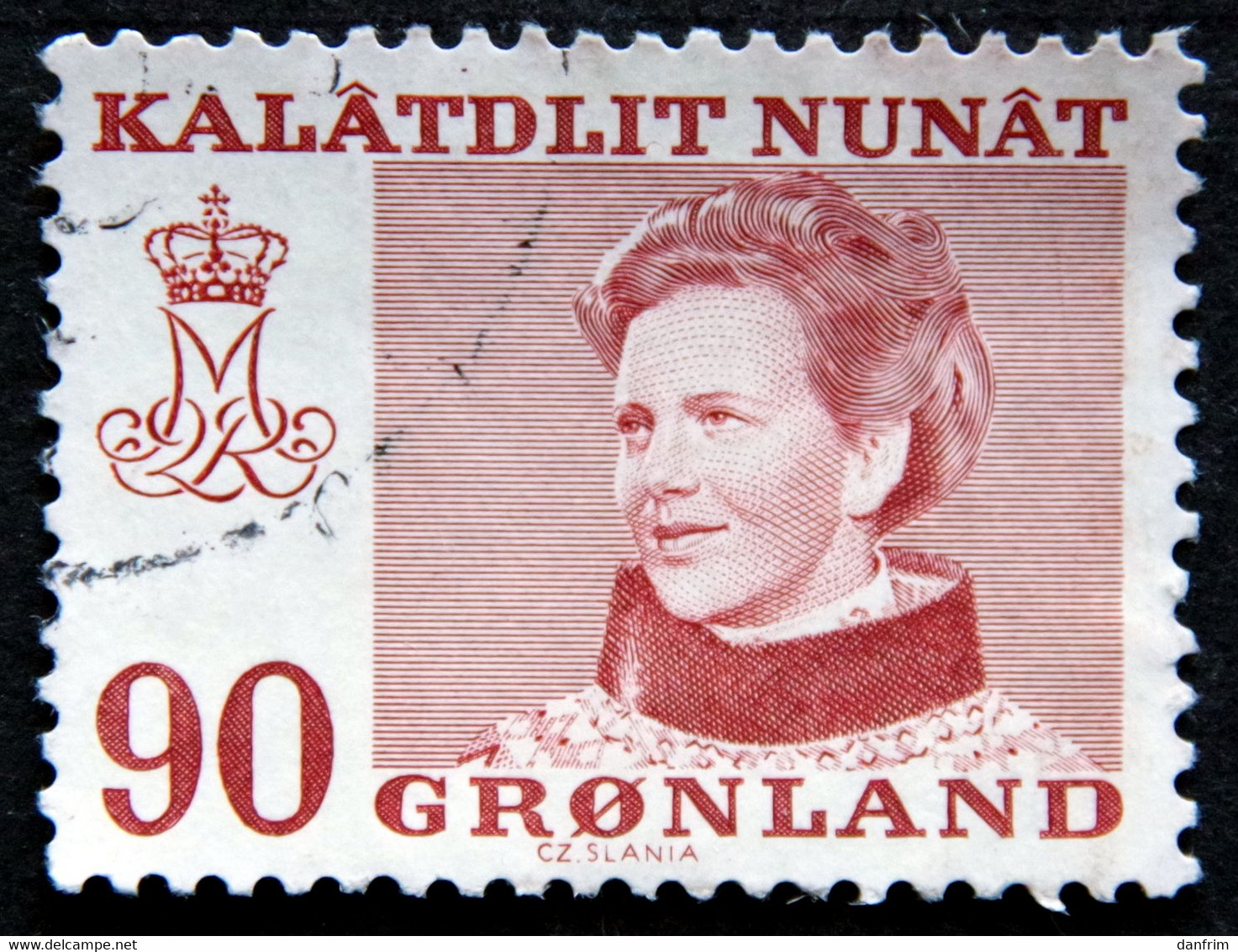 Greenland 1974  Queen Margrethe II   MiNr.90   ( Lot H 863  ) - Usados