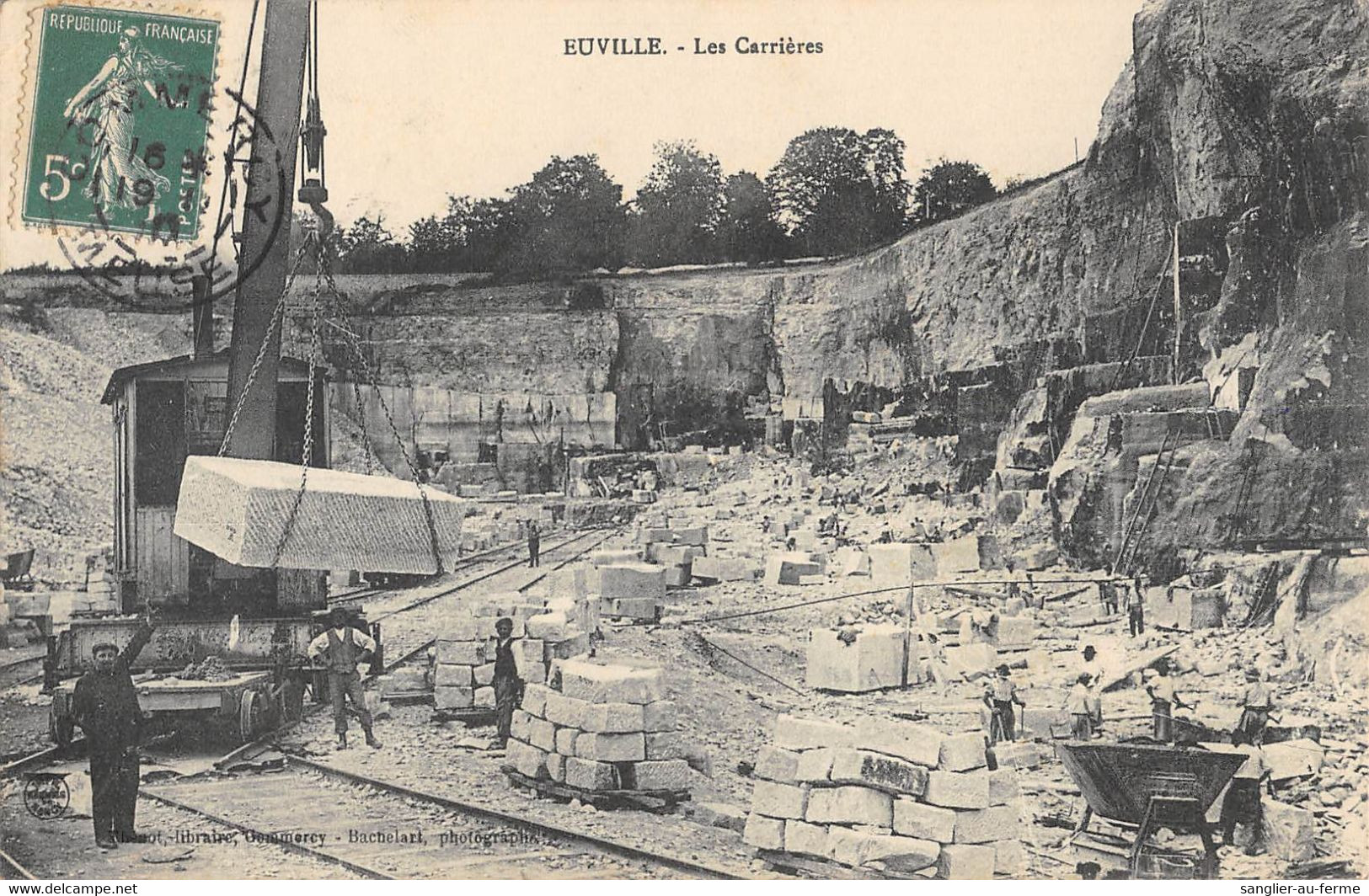 CPA 55 EUVILLE LES CARRIERES - Autres & Non Classés