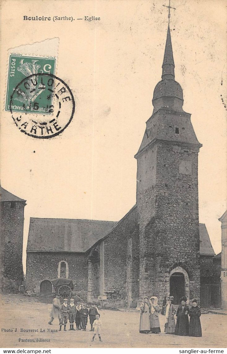 CPA 72 BOULOIRE EGLISE - Bouloire