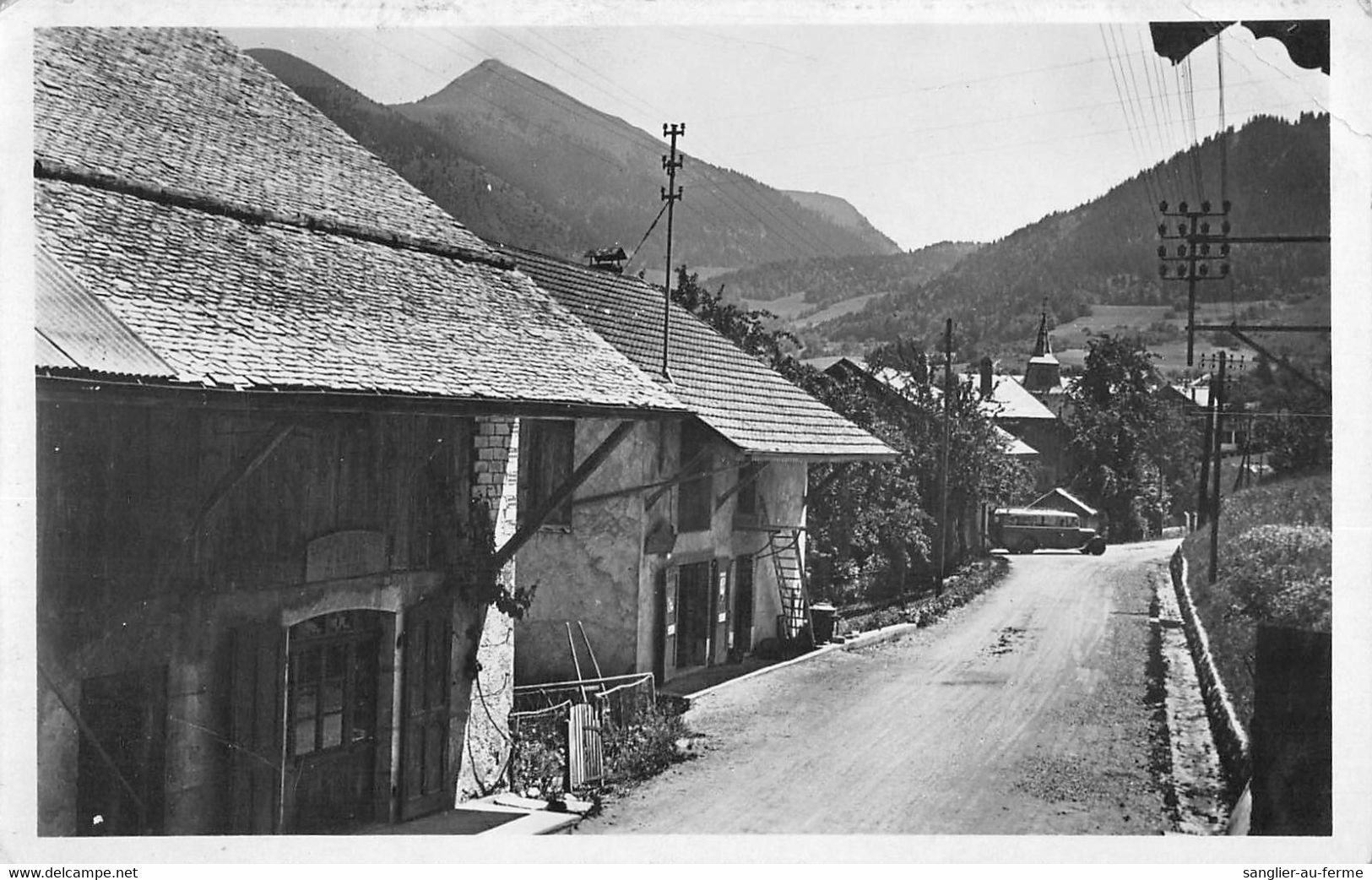 CPA 74 SAINT JEAN DE THOLOME PAR SAINT JEOIRE LE CHEF LIEU LE MOLE ET GRAND CHATEAU - Sonstige & Ohne Zuordnung