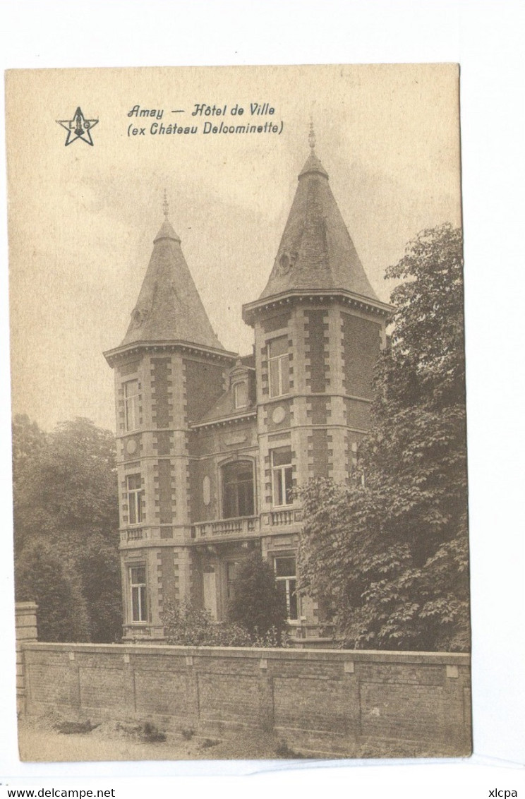 Amay - Hôtel De Ville (ex Château Delcominette) - Amay