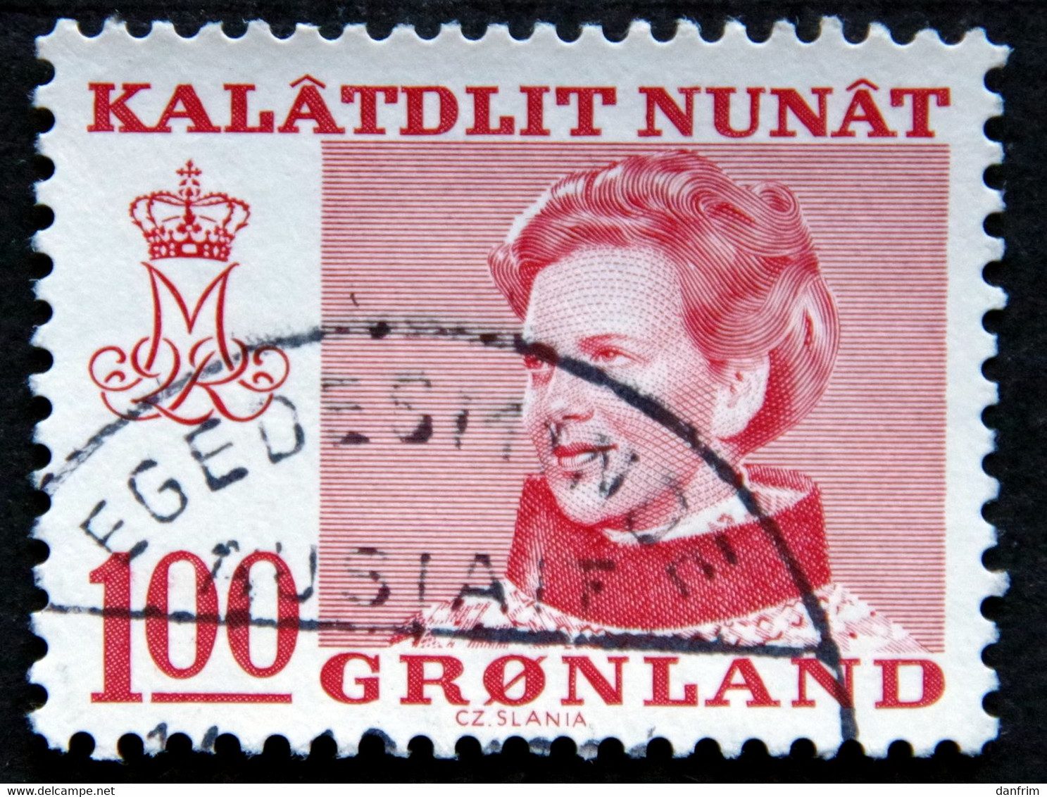 Greenland 1977  Queen Margarethe II.MiNr.101X ( Lot H 876) - Usados