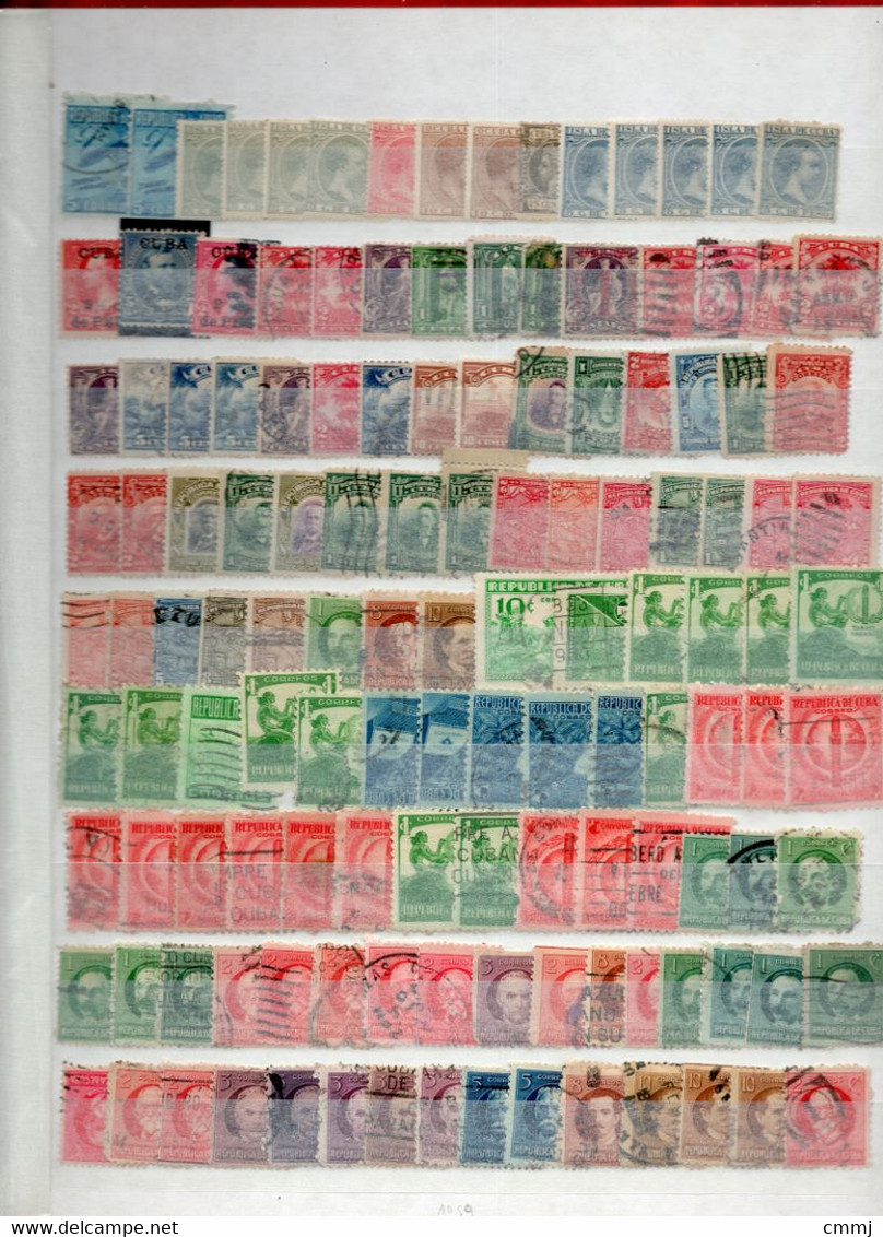 1900/...... - CUBA -   Mi.. N. LOTTO -  USED -  (V25) - - Collections, Lots & Series