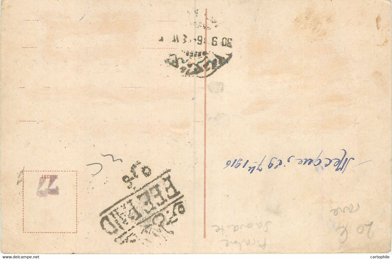 Arabie Saoudite - La Mecque En 1916 - Rare - Saudi Arabia