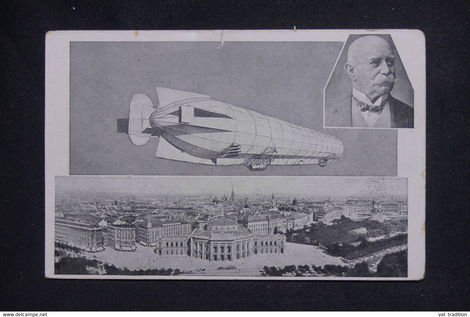 AVIATION - Carte Postale Graf Zeppelin - Défauts - L 136600 - Dirigeables