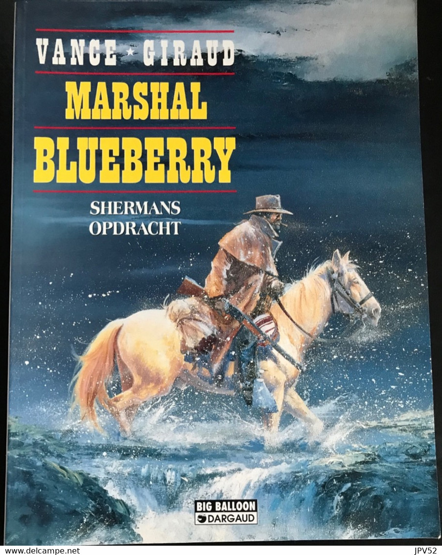 (482) Marschal Blueberry - Shermans Opdracht - 1993 - 48 Blz. - Vance - Giraud - Blueberry