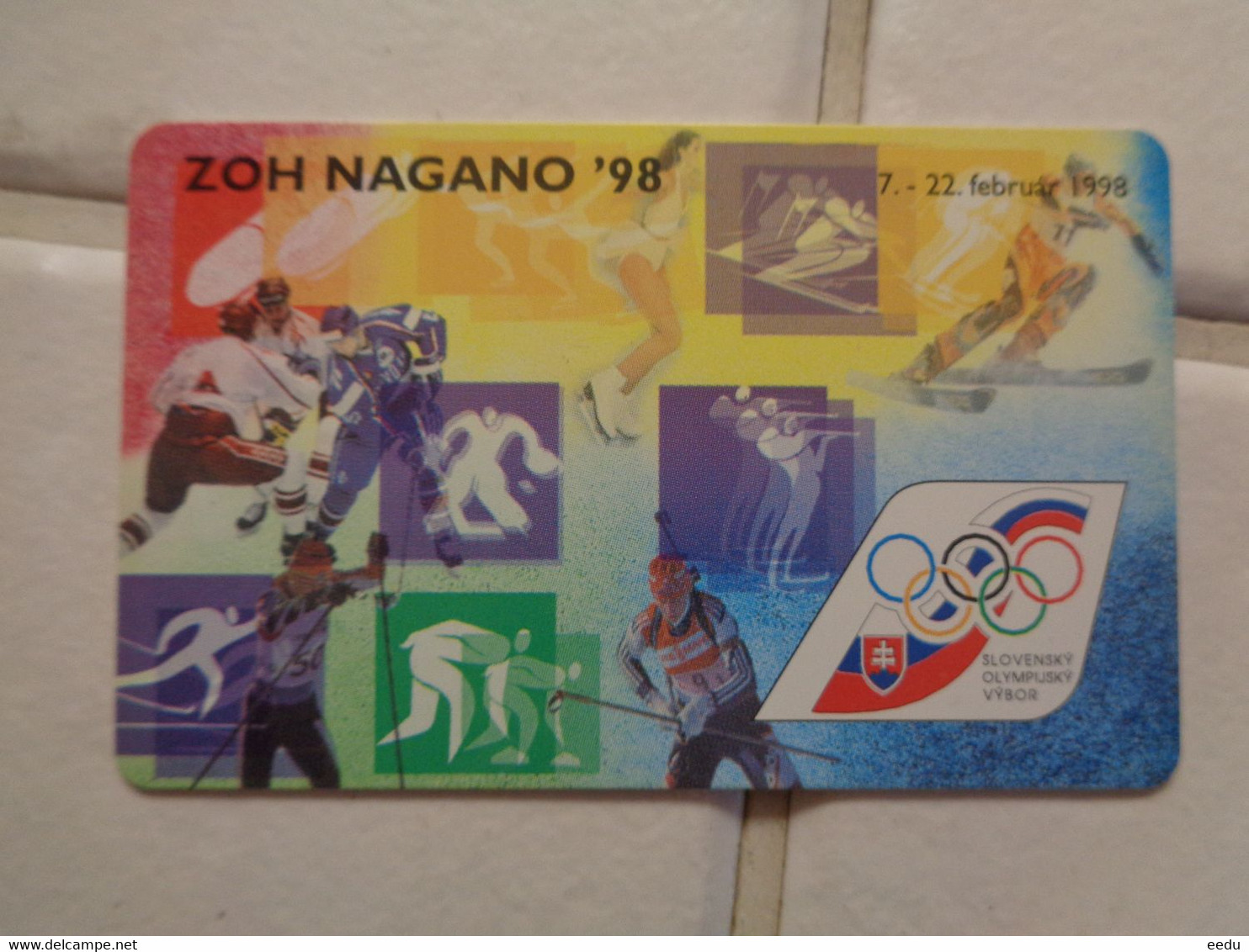 Slovenia Phonecard - Olympische Spiele