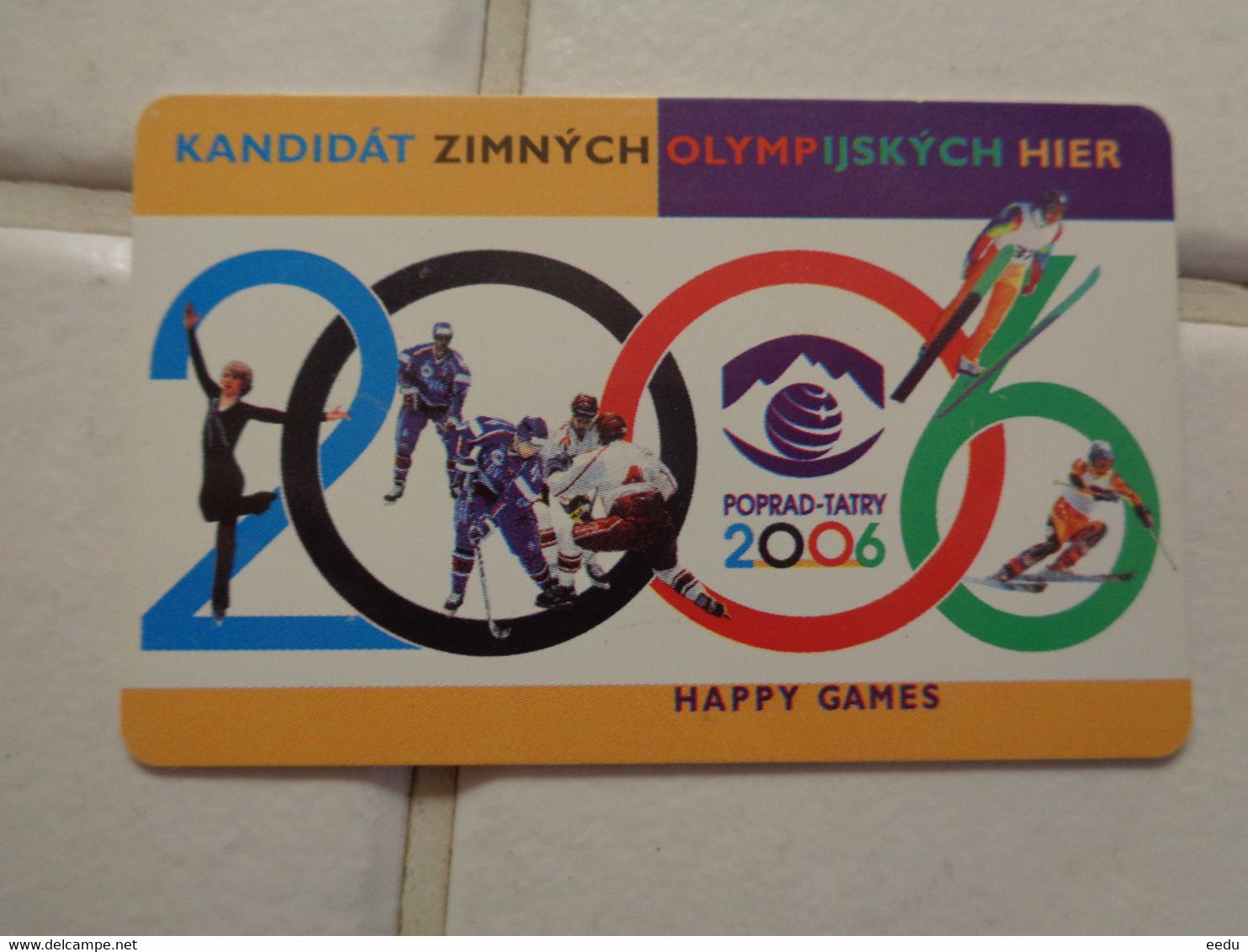 Slovenia Phonecard - Olympic Games