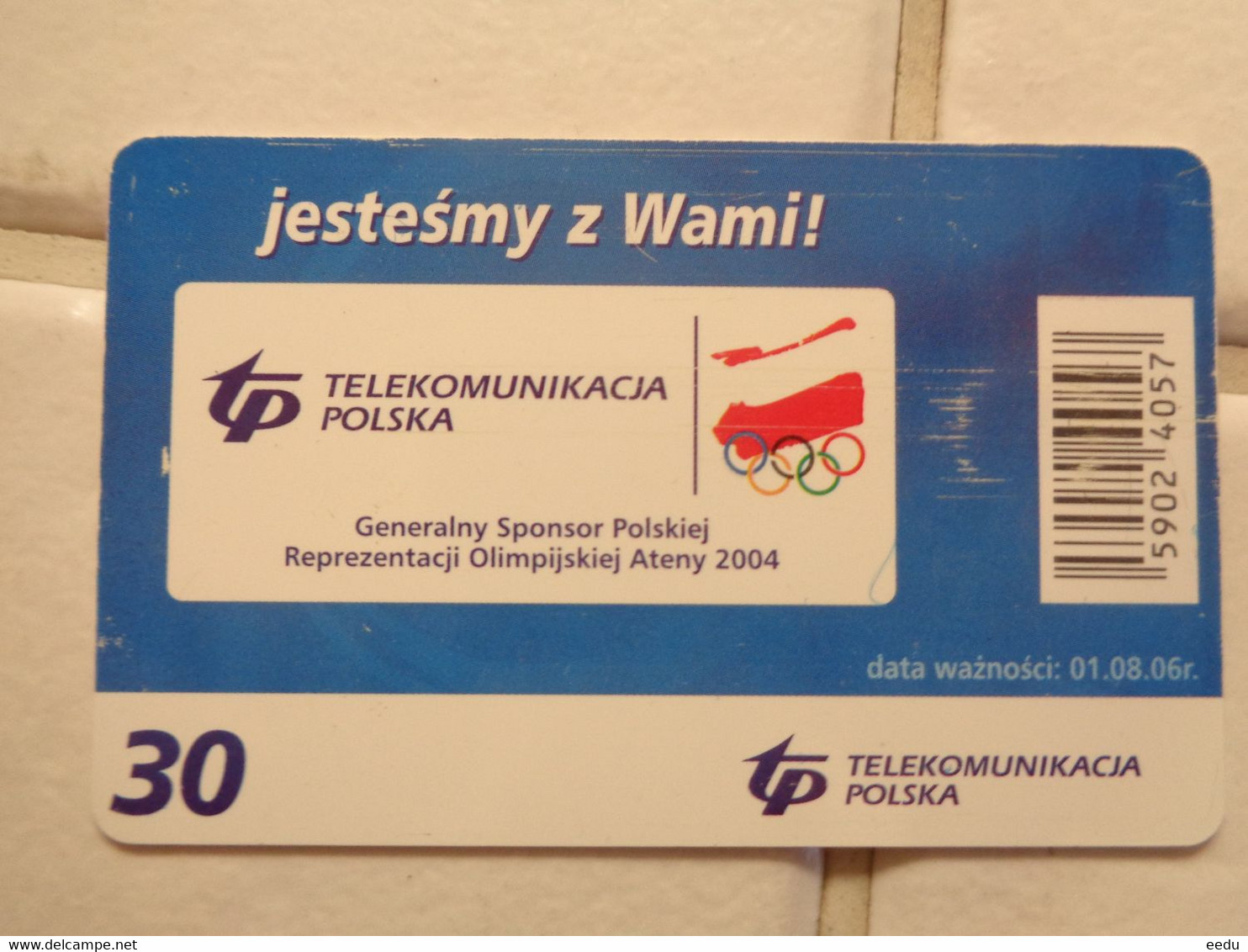 Poland Phonecard - Olympische Spiele