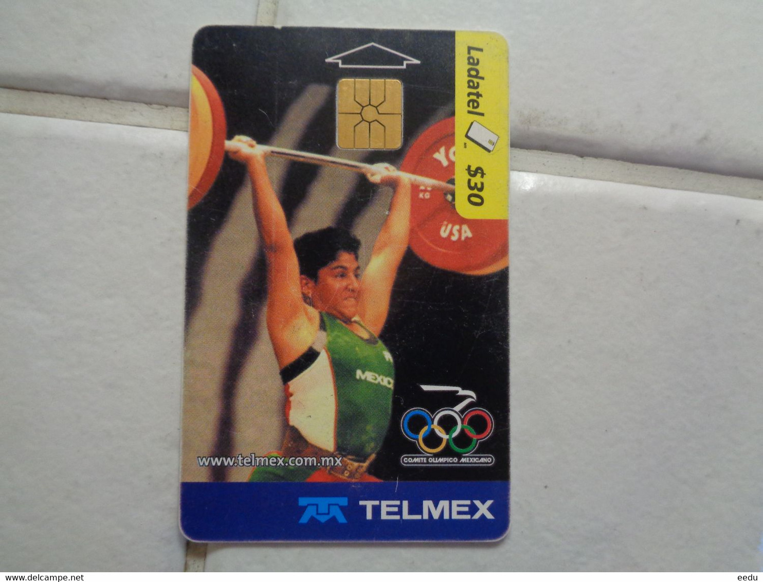 Mexico Phonecard - Olympische Spelen