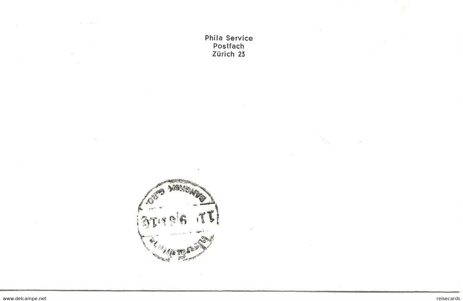 Liechtenstein: 1961 Swissair Air Mail Brief Zürich - Bangkok - Briefe U. Dokumente
