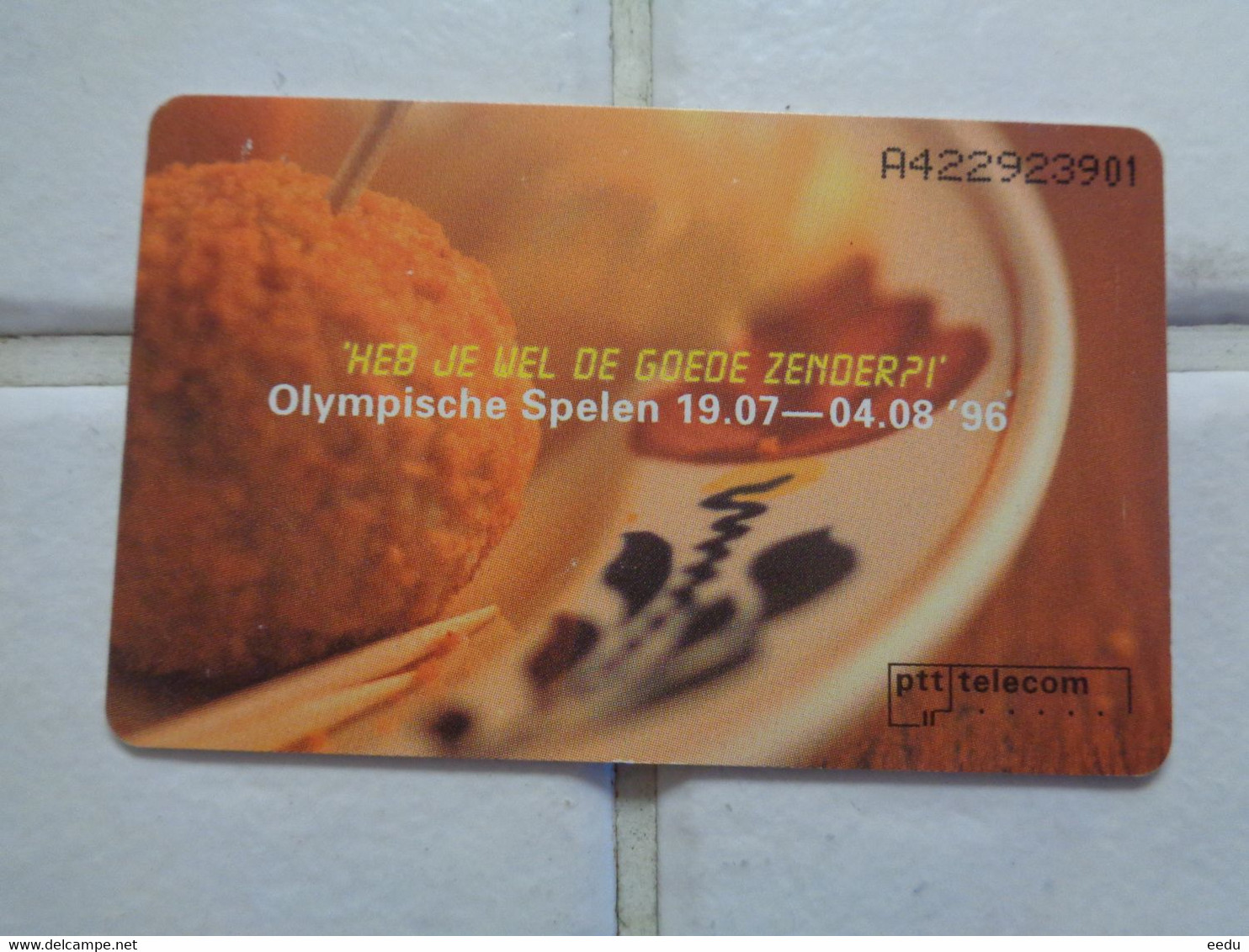 Netherlands Phonecard - Jeux Olympiques