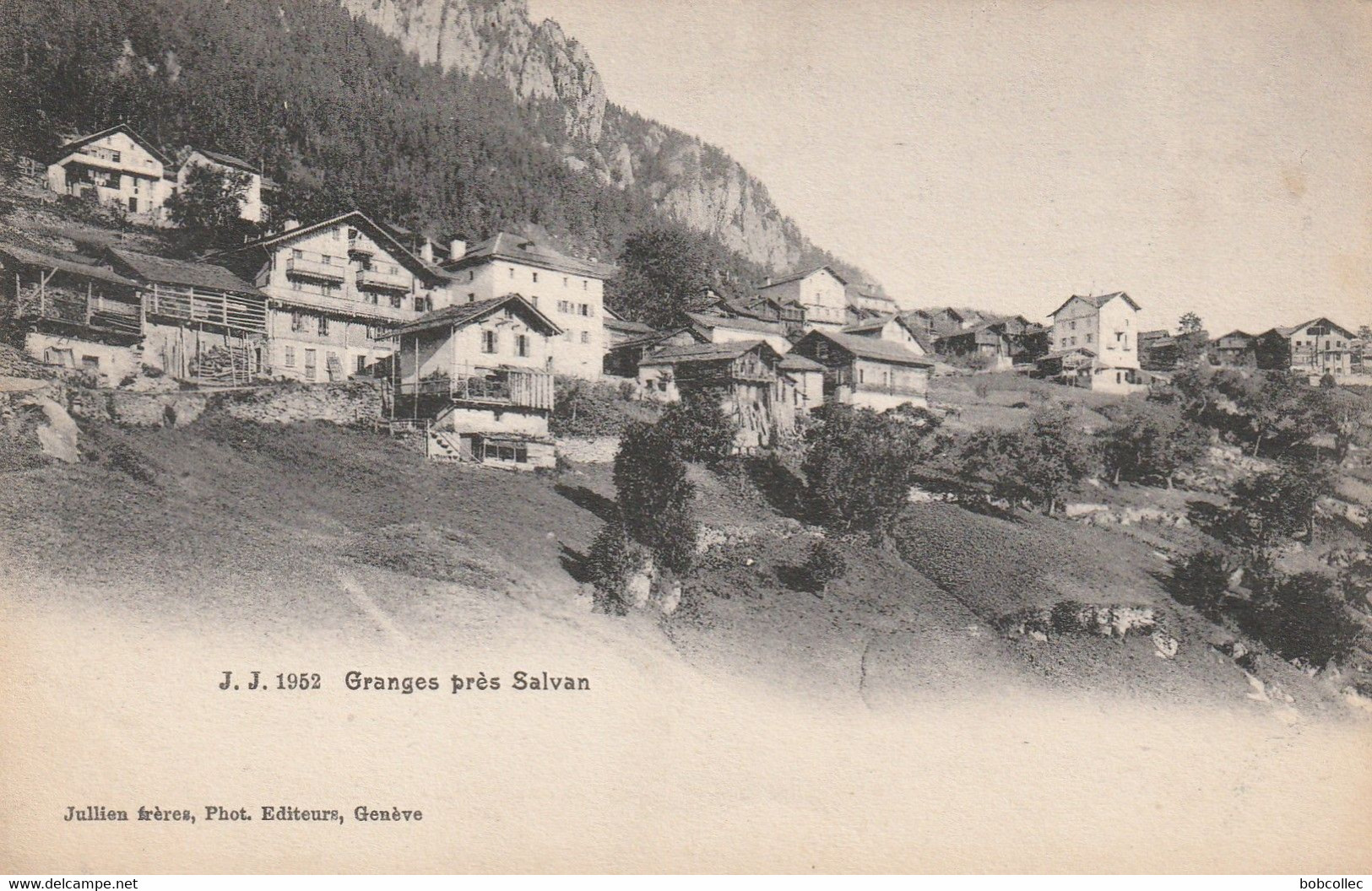 SALVAN (Valais): Granges Près Salvan - Granges