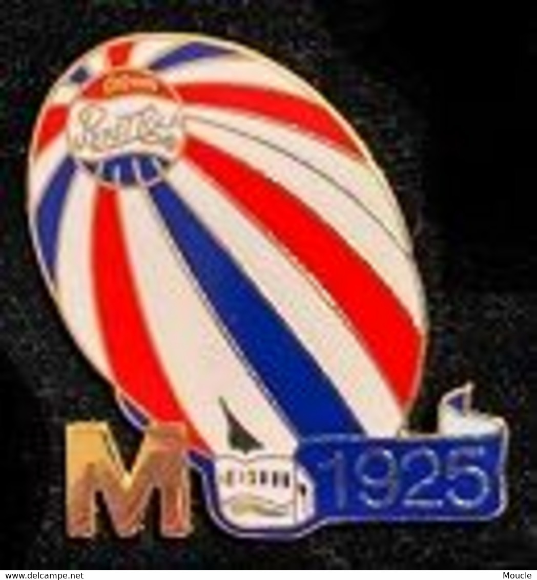 MONTGOLFIERE - ZEPPELIN - BALLON - BALLOON - DRINK PEPSI COLA - M - 1925 - EGF - DIRIGEABLE - AEROSTAT - 4cm/4cm -  (29) - Luchtballons