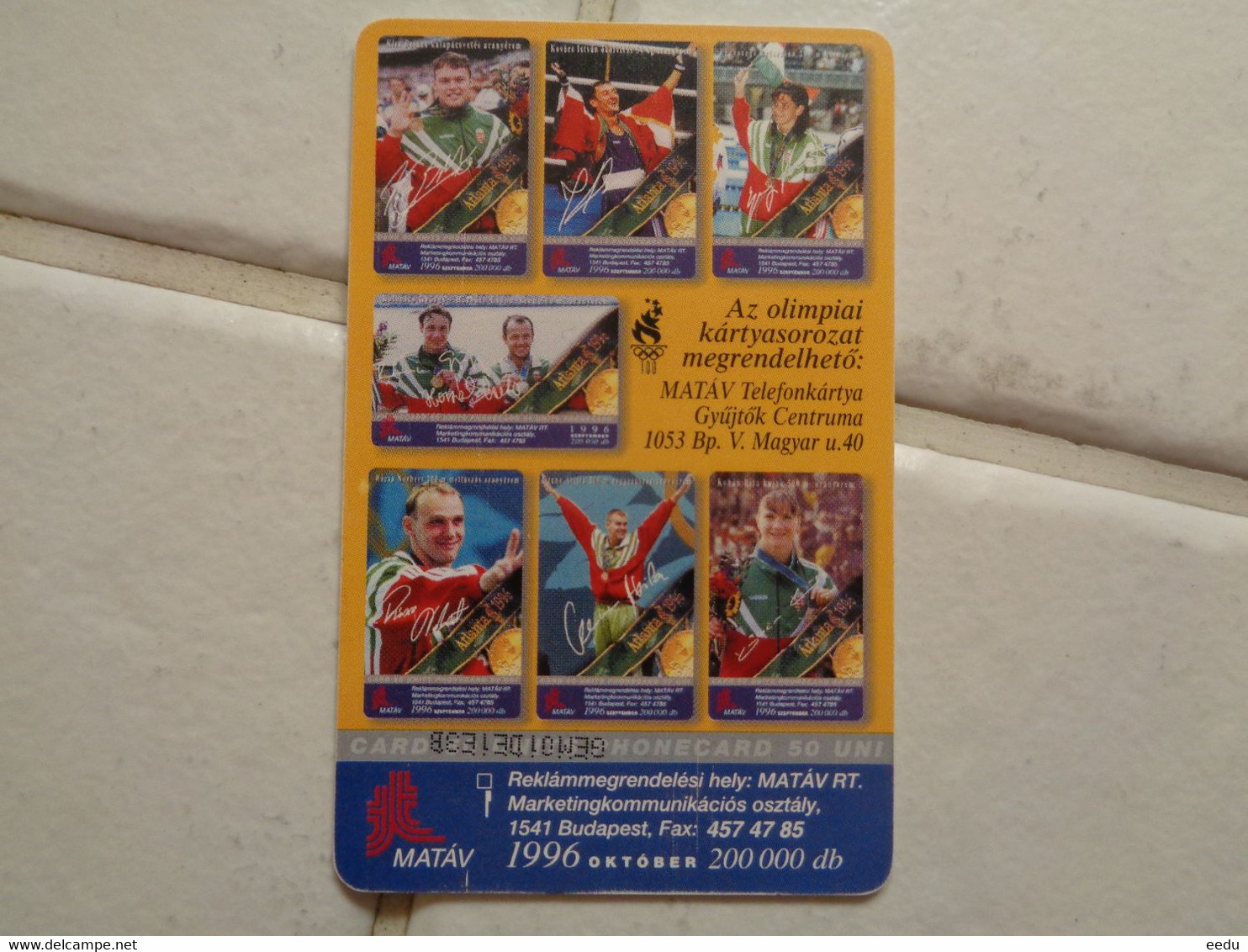 Hungary Phonecard - Giochi Olimpici