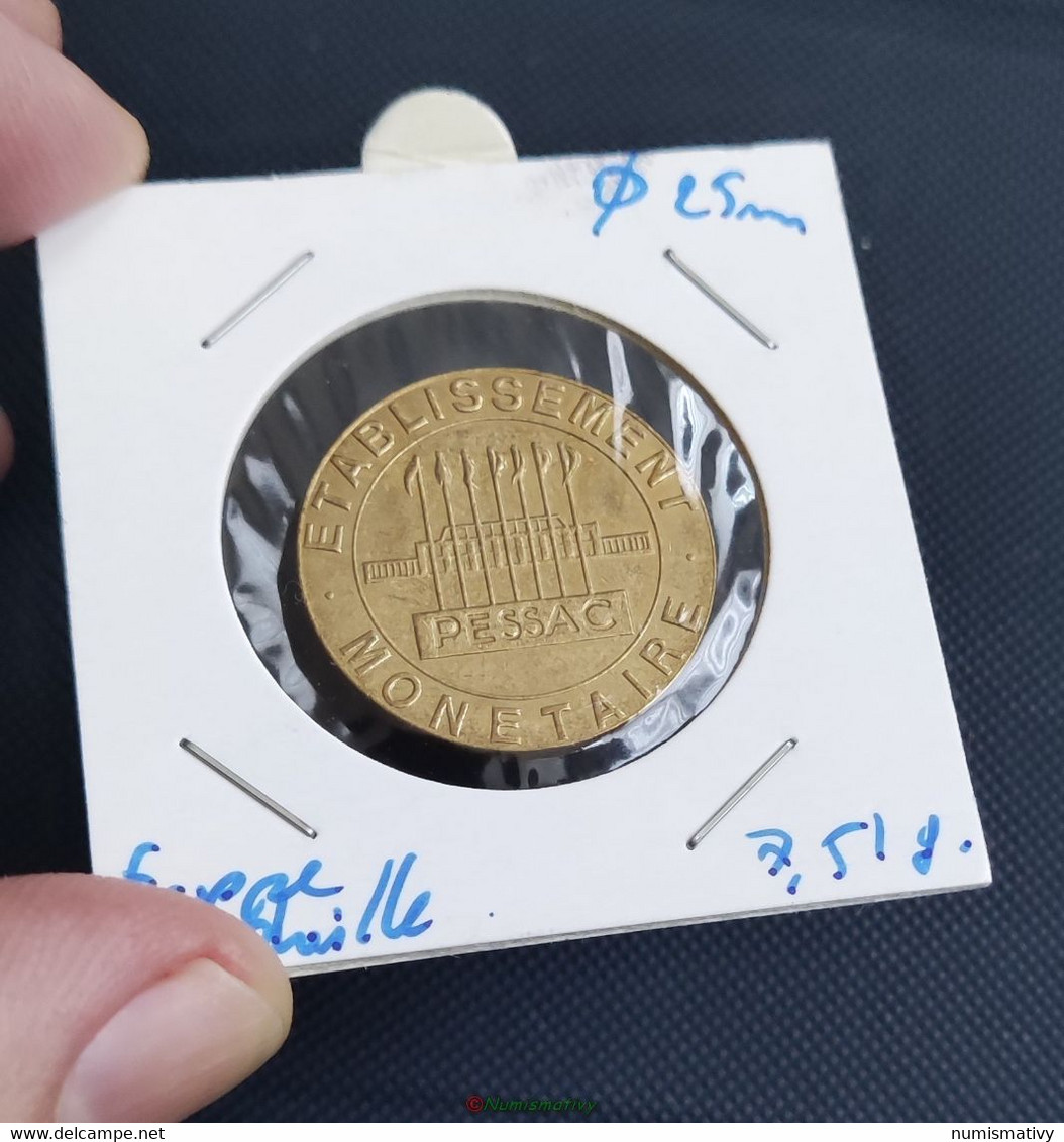 Essai 20 francs Mont Saint Michel petit module monometallique frappe monétaire