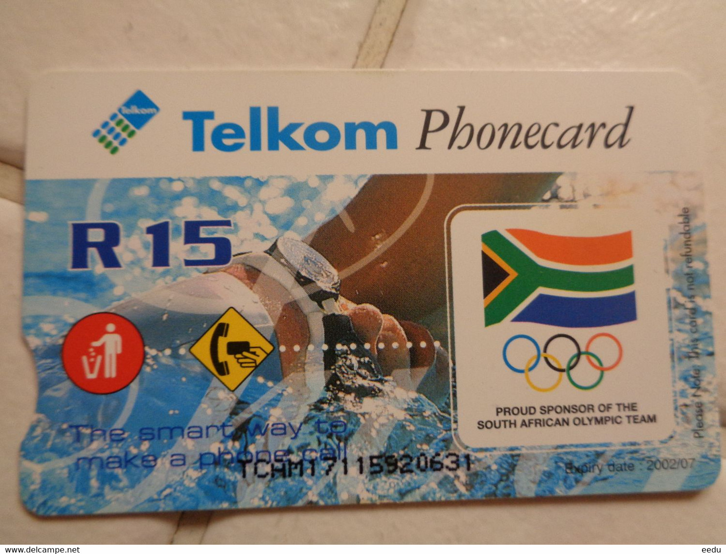 South Africa Phonecard - Olympische Spiele