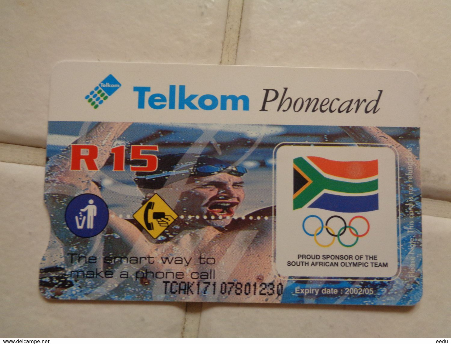 South Africa Phonecard - Giochi Olimpici