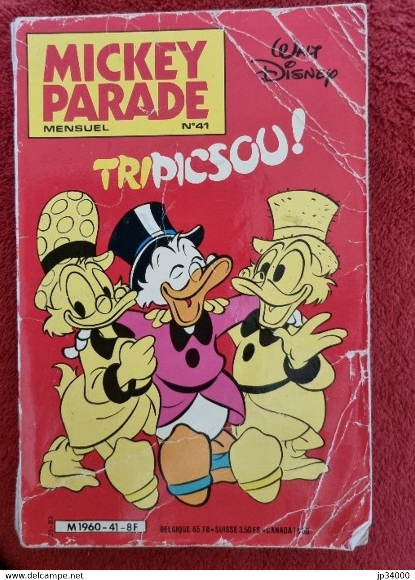 MICKEY PARADE N°41. Triopicsou. Mai 1983. (B) - Mickey Parade